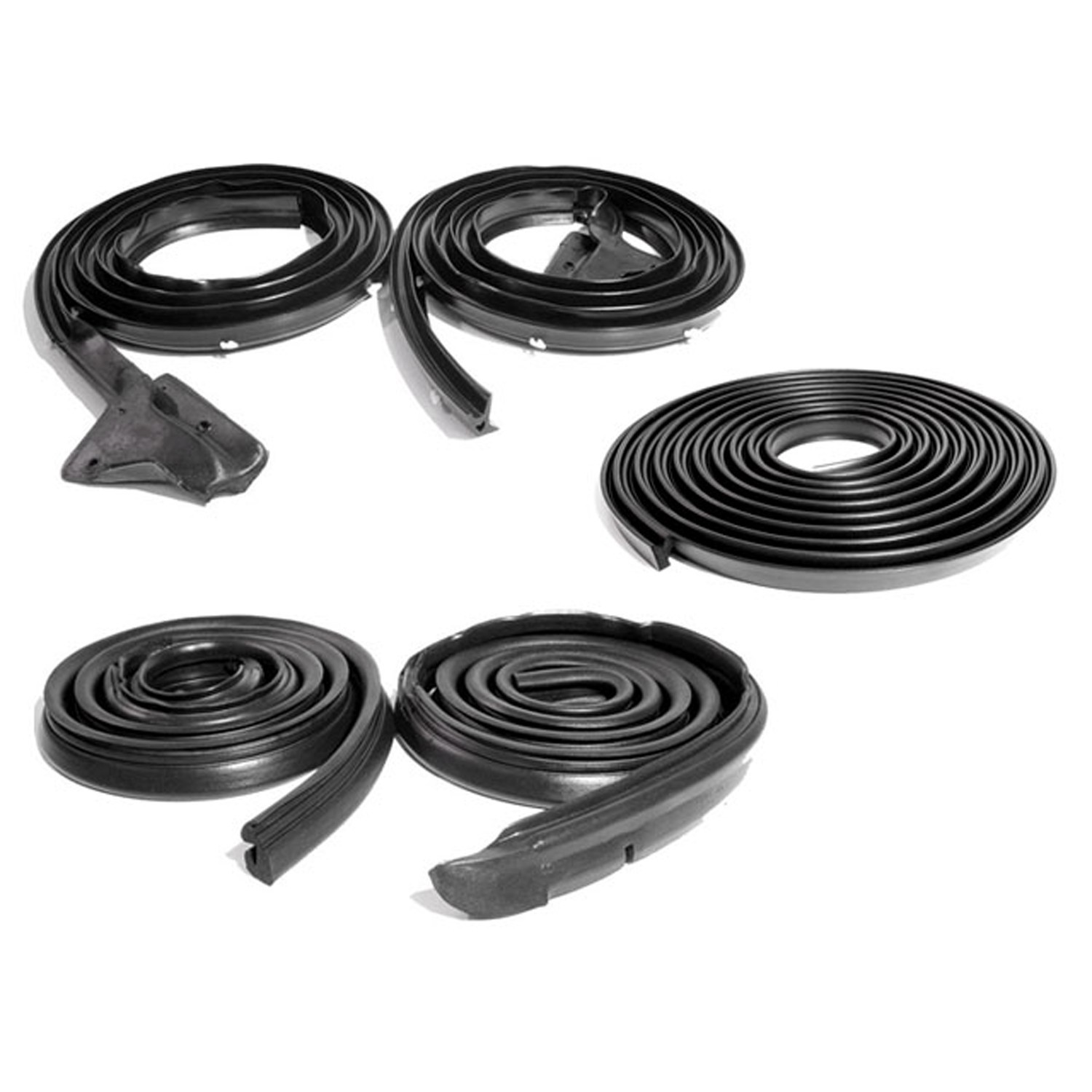 Weatherstrip kit For 2-door hardtops w/ vent windows Dart 1967-1972 RKB 4005-115