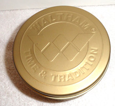 Waltham Time and Traditions POCKET WATCH W/CHAIN Running Norman Rockwell w/Chain