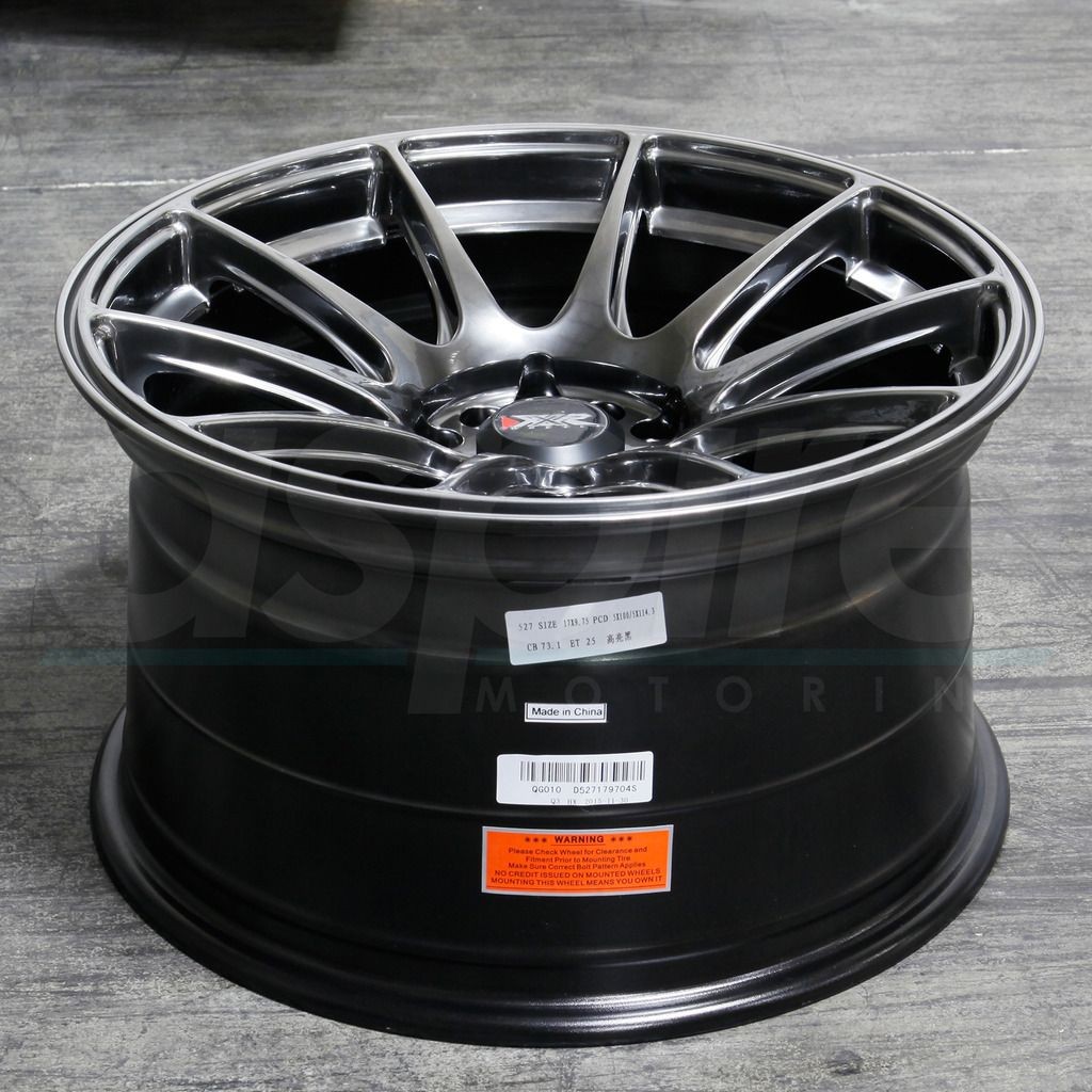 19x8.5 Chromium Black Wheels XXR 527R 5x112 35 (Set of 4) 73.1 | eBay