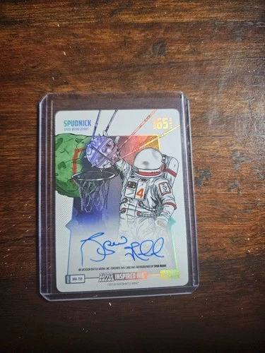 2025 BoBA Battle Arena Update SPUDNICK Spud Webb Steel Battlefoil Debut Auto SSP