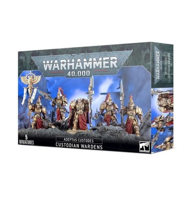 Warhammer 40K Adeptus Custodes Custodian Wardens Plastic Miniature Kit NEW