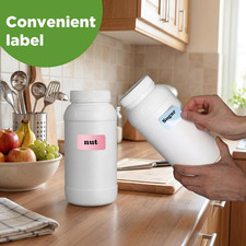 68 Ounces Wide Mouth Large Plastic Jar, Food Grade Storage Container with Air...