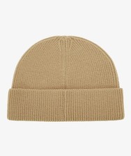 The North Face Big Logo Beanie Dark Beige