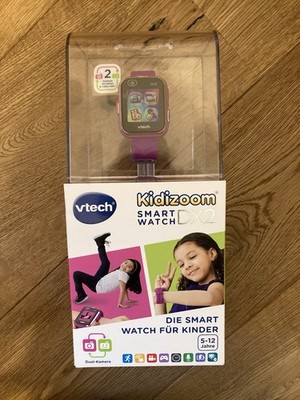 VTech KidiZoom Smart Watch DX2, Pink, für Mädchen Neu