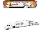 MACK ANTHEM ENCLOSED TRANSPORTER & 1987 CHEVROLET 1500 1/64 BY MAISTO 12420