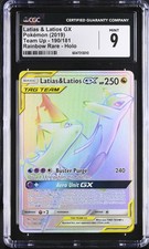 Pokémon 2019 Latias & Latios GX (Secret) 190/181 Sm-Team Up Holo Rainbow MINT 9 on eBay