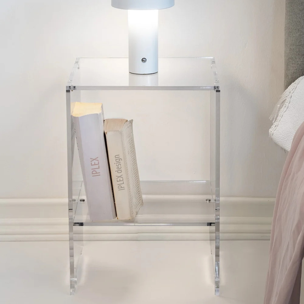 Table basse design en plexiglas de qualité supérieure Contigo
