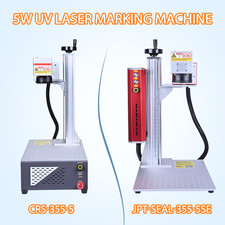 CRS JPT  5W UV Fiber Laser Marking Machine for wood glass ABS acylic PCB marking
