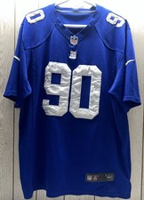 New York Giants #90 Jason Pierre-Paul Nike NFL Mens XXL Jersey Blue