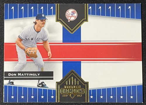 2005 Donruss Champions #96 Don Mattingly New York Yankees Baseball Card