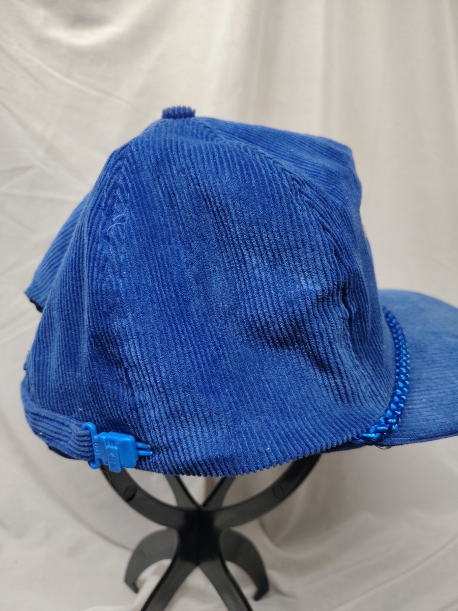Nissin Snapback Hat Blue Adjustable Racing Solid Men Vintage Pro-Line Cap View 4
