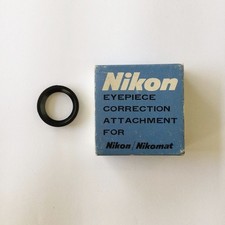 NIKON 0.5 EYEPIECE CORRECTION ATTACHMENT Lens for FM3A FM2 FA FE FM in Box