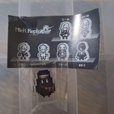 Square Enix NieR Unsoya Mini Acryl Block Pixel Art Gacha Sammlerstück