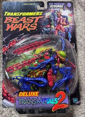 Beast Wars Deluxe Transmetals 2 Scourge Unopened Vintage Figure