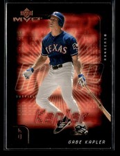 2002 Upper Deck MVP #74 Gabe Kapler Card Texas Rangers