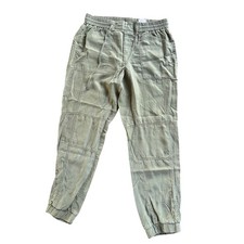 Banana Republic Womens Olive Green Lyocell Utility Joggers Pants Size S Small