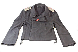 WK2 Schwarze Offiziers Panzerjacke Uniform Feldjacke Jacke TOP ab 1€