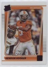 2023 Chronicles Draft Picks Clearly Donruss Rated Rookie Pink Hendon Hooker 0hk3