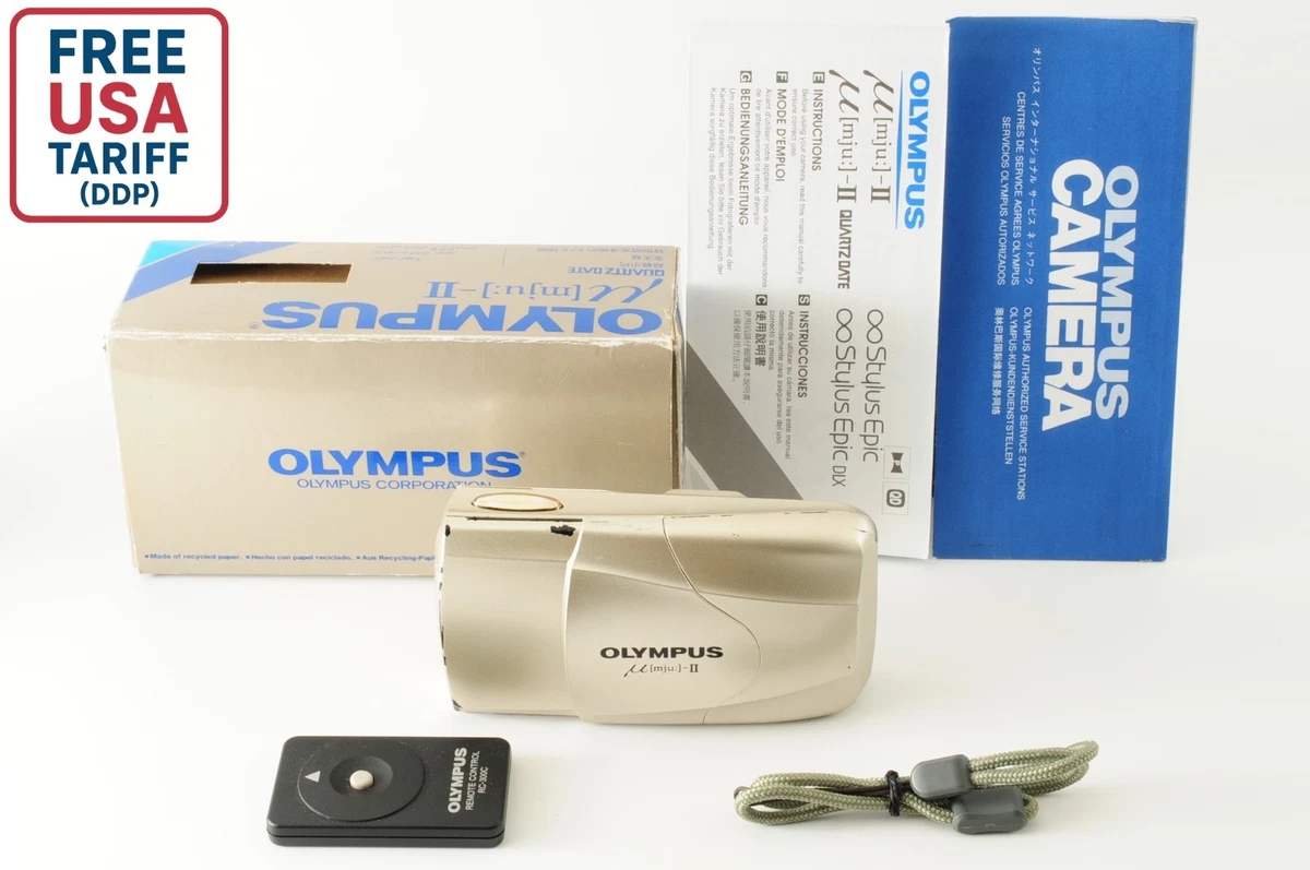 Olympus µ[mju:]-II Point & Shoot Film Cameras | Updated Oct 2026