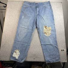 Marithe Francois Girbaud Jeans 44X34 Baggy Y2K Skater Grunge 90  s Wide Leg