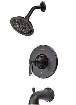 NEW Pfister LG89-8CBY Avalon Tub and Shower Trim Kit Only Tuscan Bronze