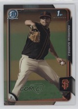2015 Bowman Draft Chrome Refractor Andrew Suarez #170 y5m