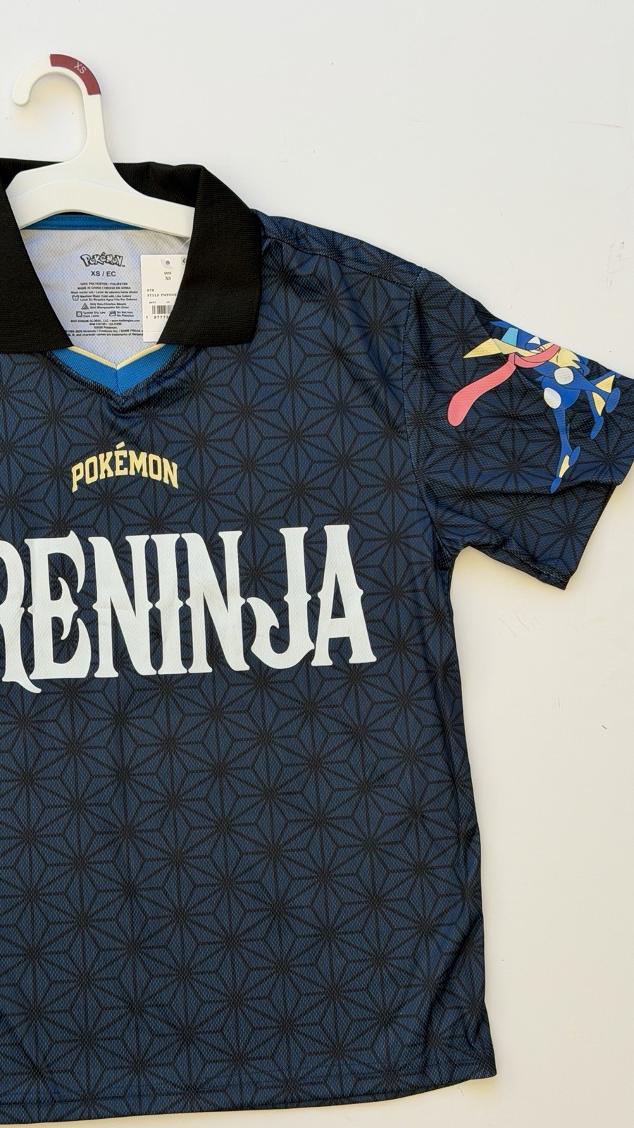 Rare Target x Pokémon Greninja Soccer Polo - Size Small (Youth S) - New w/Tags image 3
