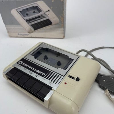 Commodore 1530 Datassette Unit C2N Tape Drive with Box Vintage Computer