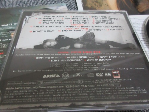 AVRIL LAVIGNE / under my skin special edit / JAPAN LTD CD&DVD OBI poster - Picture 5 of 6