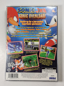 Sonic Jam Sega Saturn in case