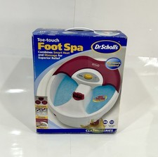 Dr Scholls Toe Touch Foot Spa Machine DR6624 Combines Smart Heat and Massage