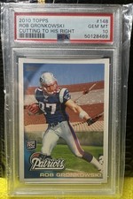 2010 Topps - Rob Gronkowski #148 RC Cutting To His Right