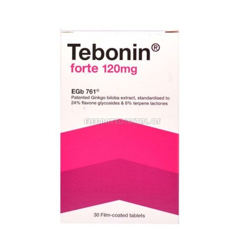 1 X Estratto di Ginkgo Biloba Tebonin Forte 120mg 30'S per Vertigini, Acufene e Focus - Foto 3 di 15