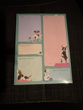Dogs.Pet.Notepad.50 page multi use.Brand new in packaging.Factory sealed.B C🇺🇦