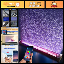 Smart LED Aquarium Light, App-Controlled, 16 Million Colors, 12 Effects, Submers