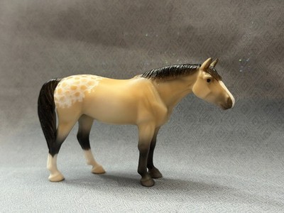 Breyer Stablemate Custom G4 Quarter Horse to Dove Buckskin Blanket Appaloosa!