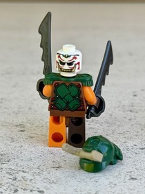 LEGO Ninjago Zane, Clancee, & Doubloon Lot of 3 Minifigs (70603) w/ Djinn Sword