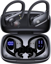 Wireless Earbuds Bluetooth Headphones Over Ear Hooks Ear Buds 80H Playtime