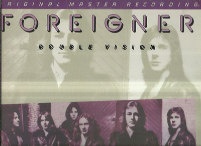 FOREIGNER double vision VINYL LP RECORD MFSL half speed mastering TEST PRESSING