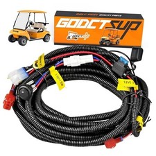 Upgrade Golf Cart Light Wire Harness for 3-pin upgrade golf cart light harness