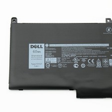 Genuine OEM F3YGT Battery For Dell Latitude 7280 7480 7380 7290 7490 7390 60Wh