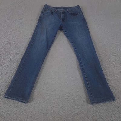 Mott & Bow Jeans Mens 32x32 Blue Slim Fit Medium Wash Cotton Stretch Denim Pants