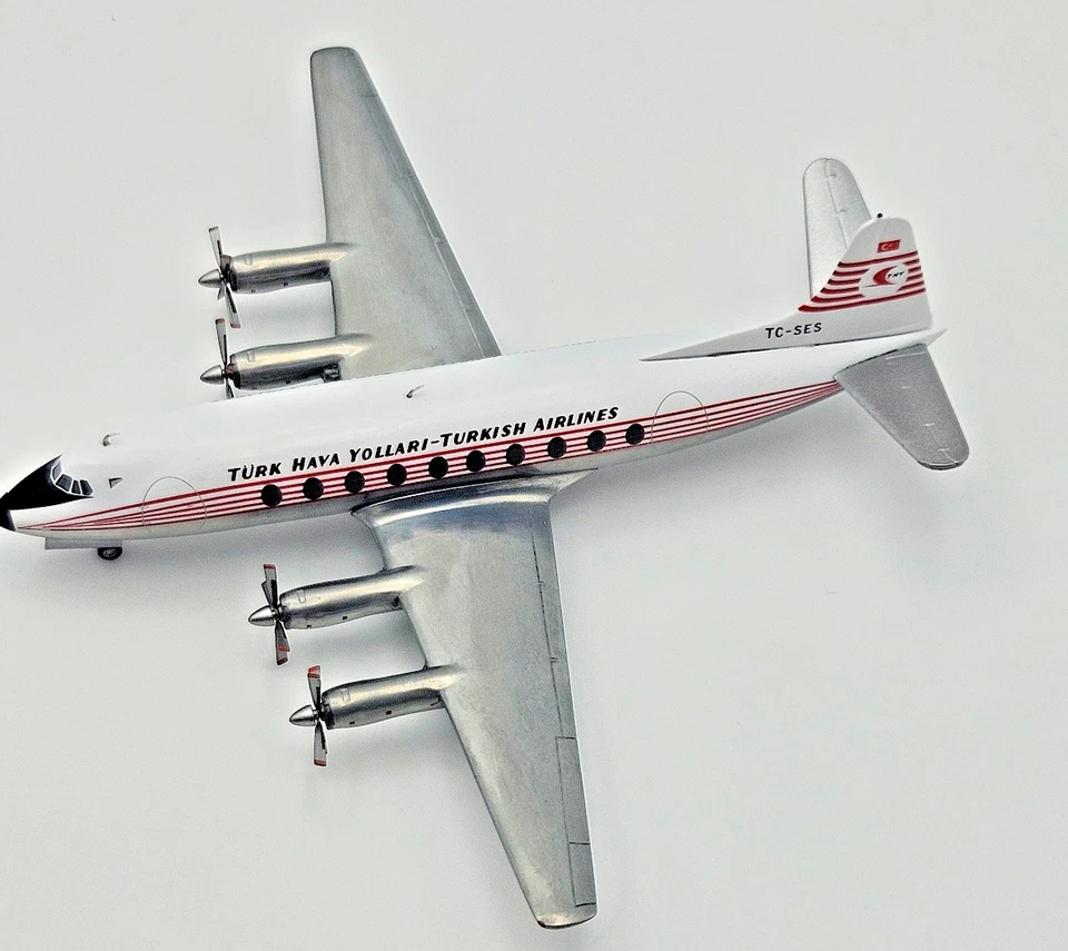Turkish Airlines 1/200 Vickers Viscount 700 Herpa 572866 "Édition Limitée" - Photo 2/4