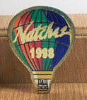 Vintage 1998 Great Mississippi River Balloon Race Natchez Festival Pin Pinback — photo 4