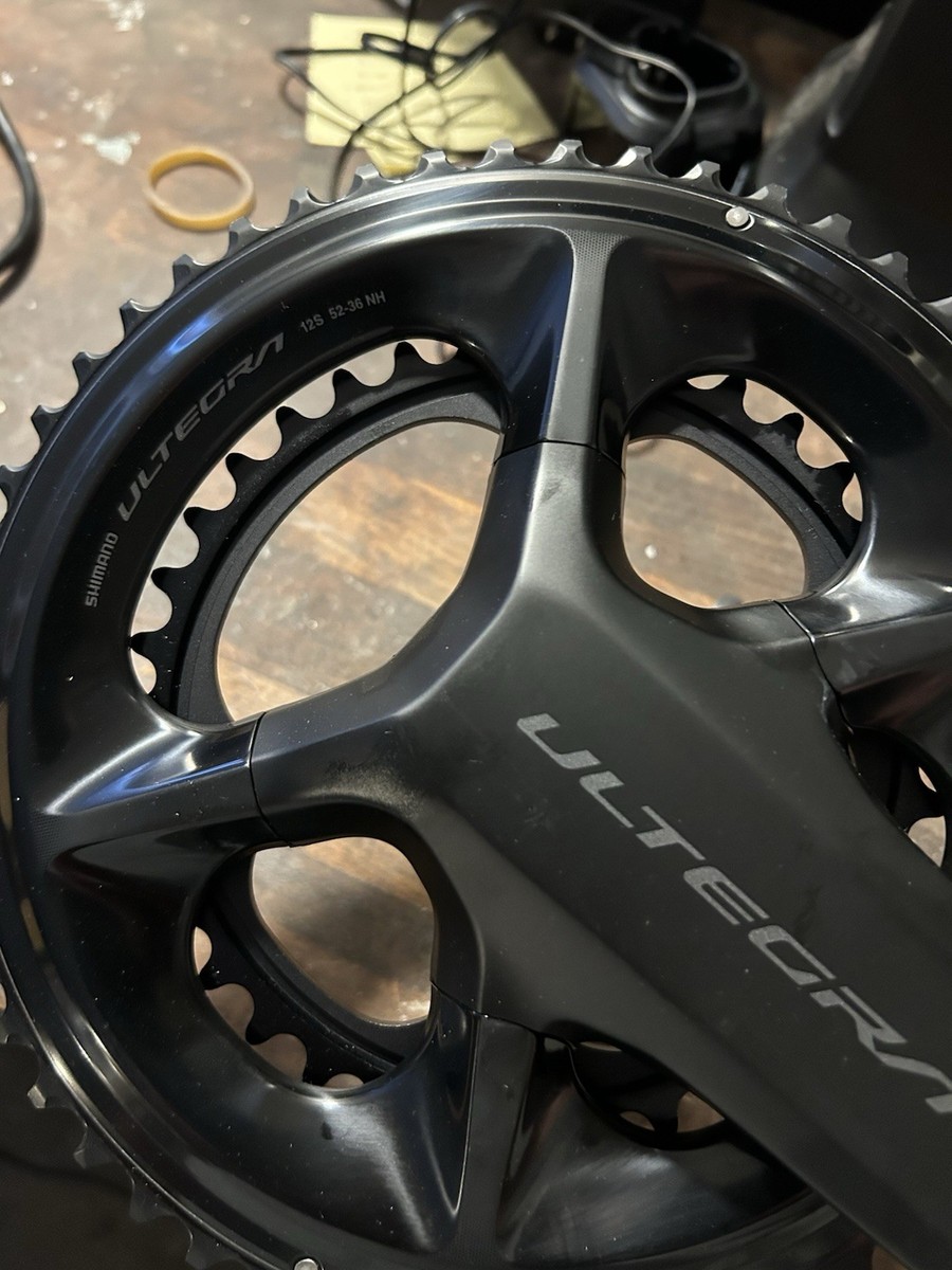 シンShimano ULTEGRA FC-R8100 4iiii 105 4iiii PRECISION 3+ PRO Shimano Ultegra R8100 Dual-Sided