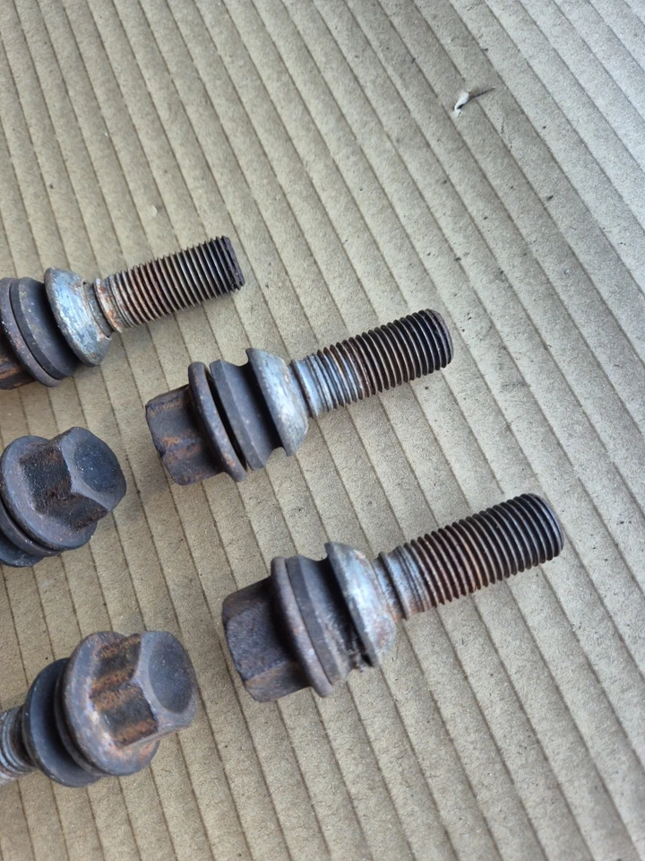 (x5) Болты зажимные для колес Audi Q7 4L 2005-14/VW Touareg/Porsche Cayenne M14x1,5 мм - Изображение 3 из 4