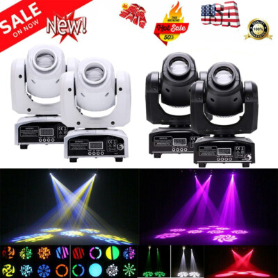 Moving Head Stage Lighting RGBW 120W LED DMX Beam Spot Bar Disco Party DJ Lights