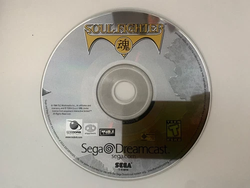 Soul Fighter (Sega Dreamcast, 1999) Game Disc