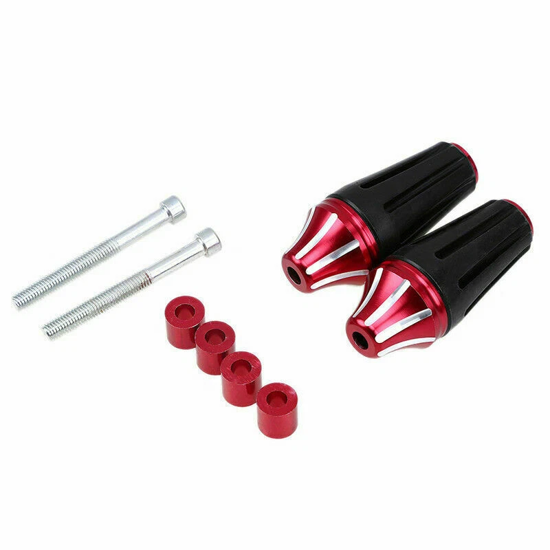 2x Protetor de Quadro de Motocicleta Anti Colisão Liga de Alumínio Ajuste Universal - Imagem 3 de 4