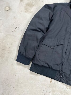 Vintage Y2K Faux Fur Black Bomber Jacket Hooded archive rare | eBay